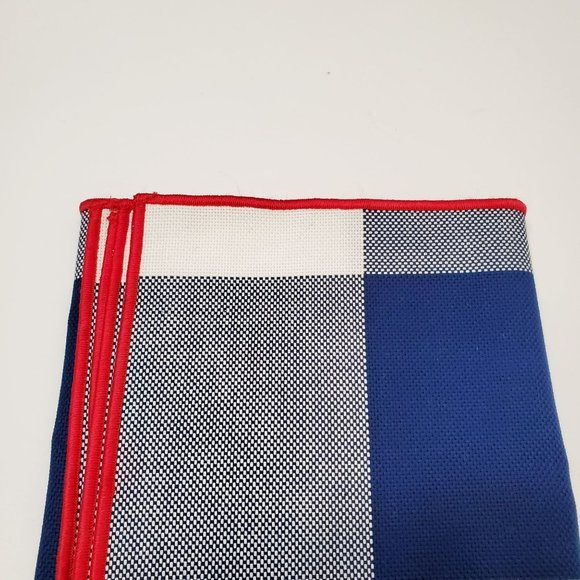 Le Jacquard Francais Placemats, set of 4, Red White and Blue, July 4th, NWOT - Picture 5 of 6